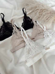 Trio Tops encaje